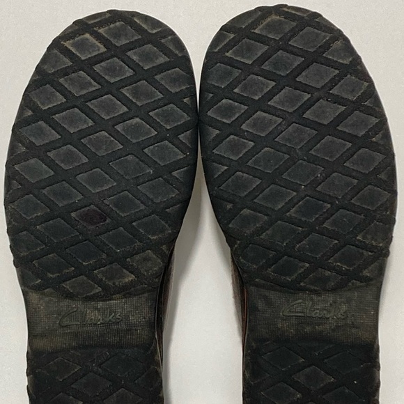 Clark’s Women's Muckers Brown Leather Waterproof Duck Ankle Boot Shoes SZ US 7 M - Picture 9 of 11